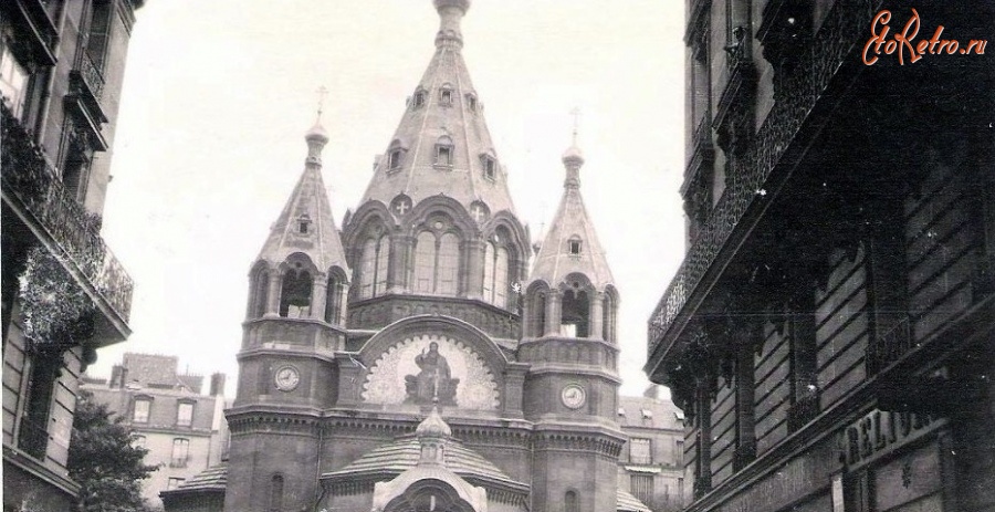 Париж - Alexander Nevsky Cathedral, Paris Франция , Метрополия Франция , Иль-де-Франс , Париж
