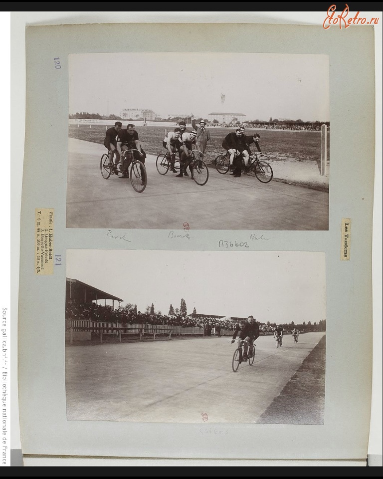 Париж - Парк-де-Пренс. Гран При Пинтеко, 1901