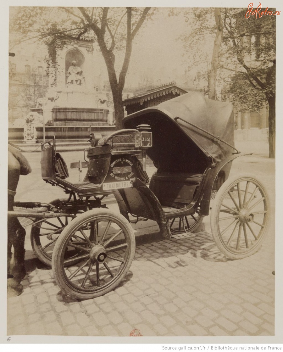 Париж - Компания небольших автомобилей-колясок, 1910