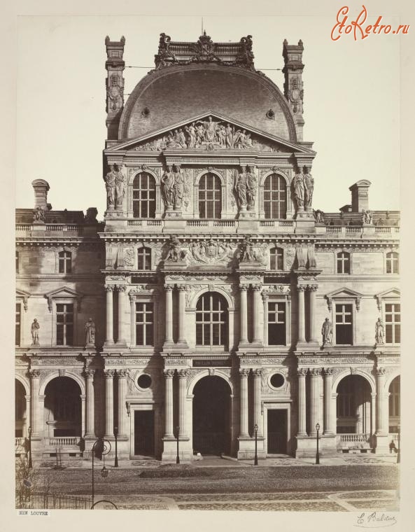 Париж - Новый Лувр. Павильон Ришелье, 1855-1858