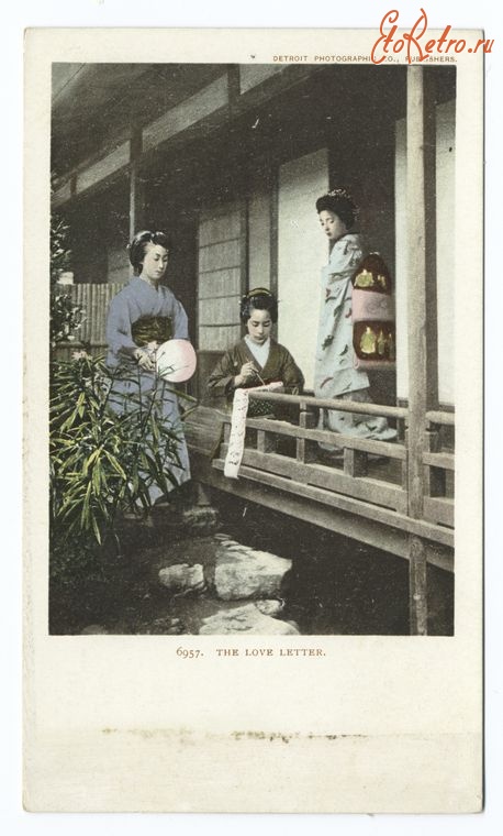 Япония - Девушки в чайном павильоне, 1903