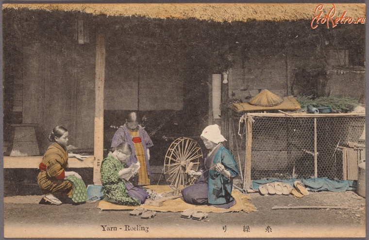 Япония - Производство пряжи в Японии, 1910-1919