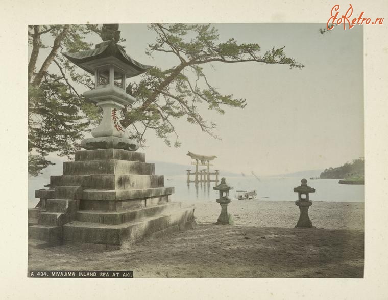 Япония - Внутреннее море Миядзима на Аки, 1890-1899