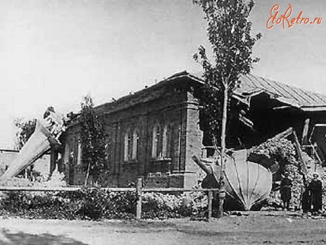 Алма-Ата - Татарская мечеть после землетрясения 1887 года