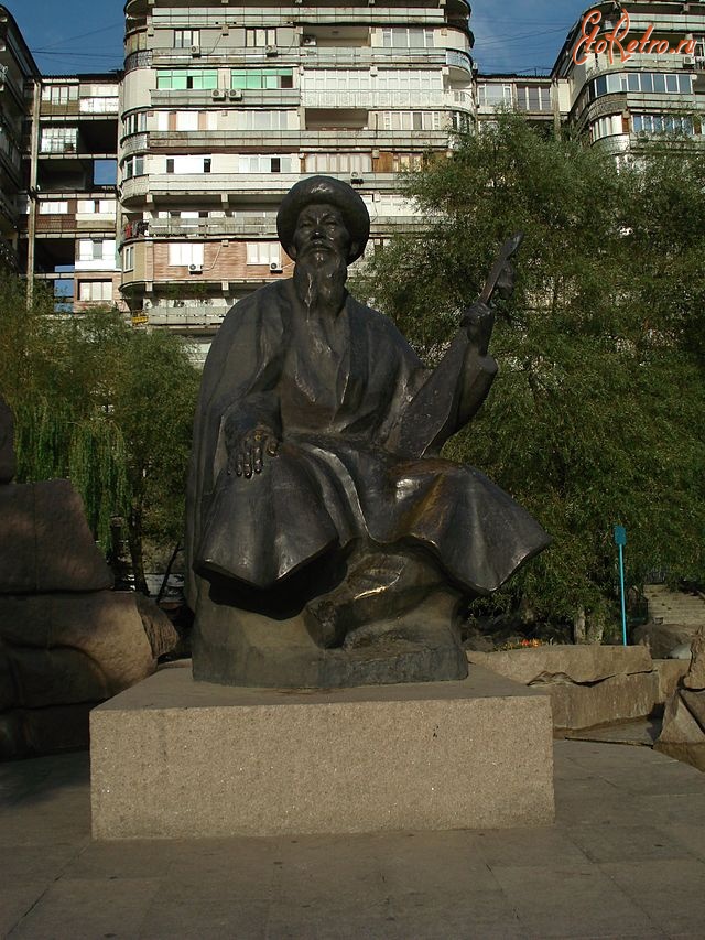 Алма-Ата - Памятник Жамбылу Жабаеву