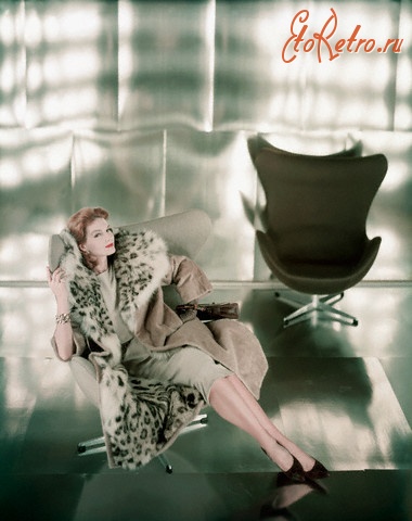 Ретро мода - Шикарная женщина 1950-х