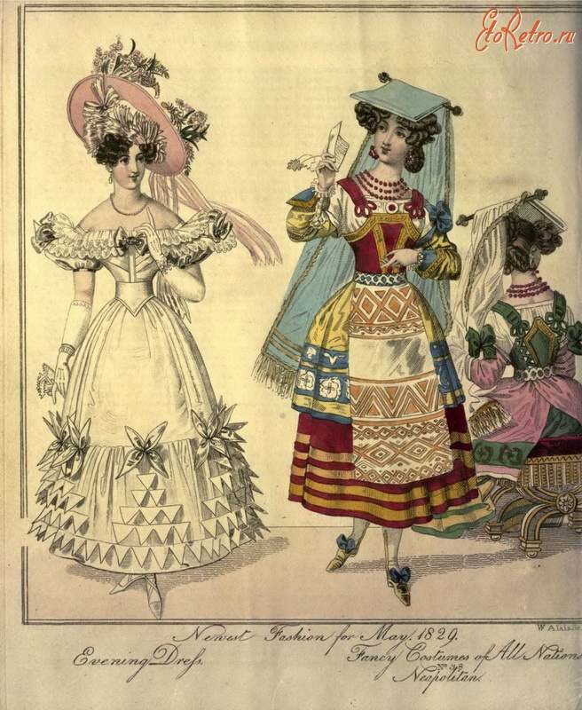 Ретро мода - 2. World of Fashion 1829.