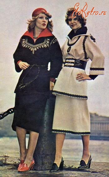 Ретро мода - Ленинградская мода. 1977 год.