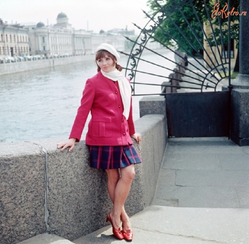 Ретро мода - Советская мода 1968 года в фотографиях ЛенТАСС