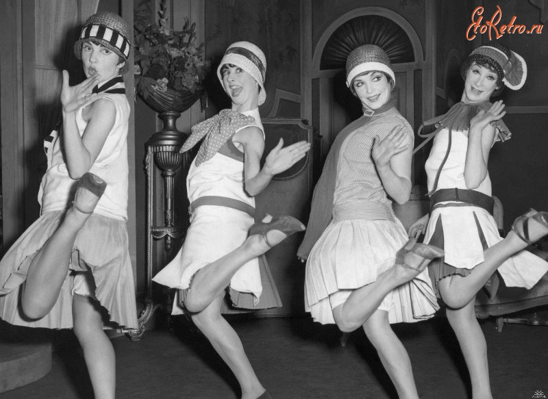Ретро мода - Чарльстон - самый модный танец 1920-х...