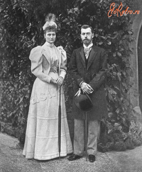 Ретро мода - Николай II и Александра Фёдоровна  1893г.