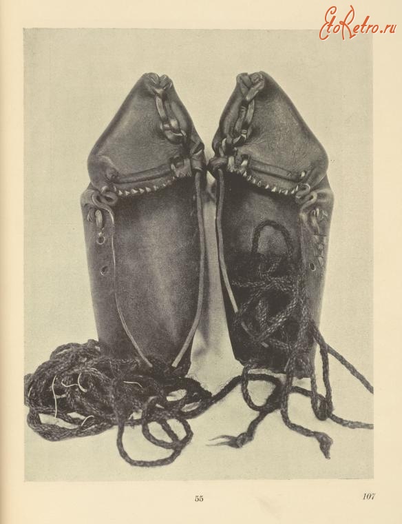 Ретро мода - Мужская обувь Закарпатской области Украины, 1926