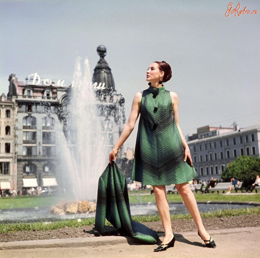 Ретро мода - Советская мода 1960-х, 1970-х и 1980-х годов в фотографиях ЛенТАСС