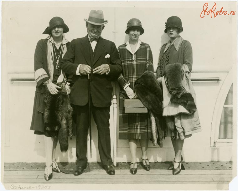 Ретро мода - Костюм 1920-1929. Одежда для путешествий