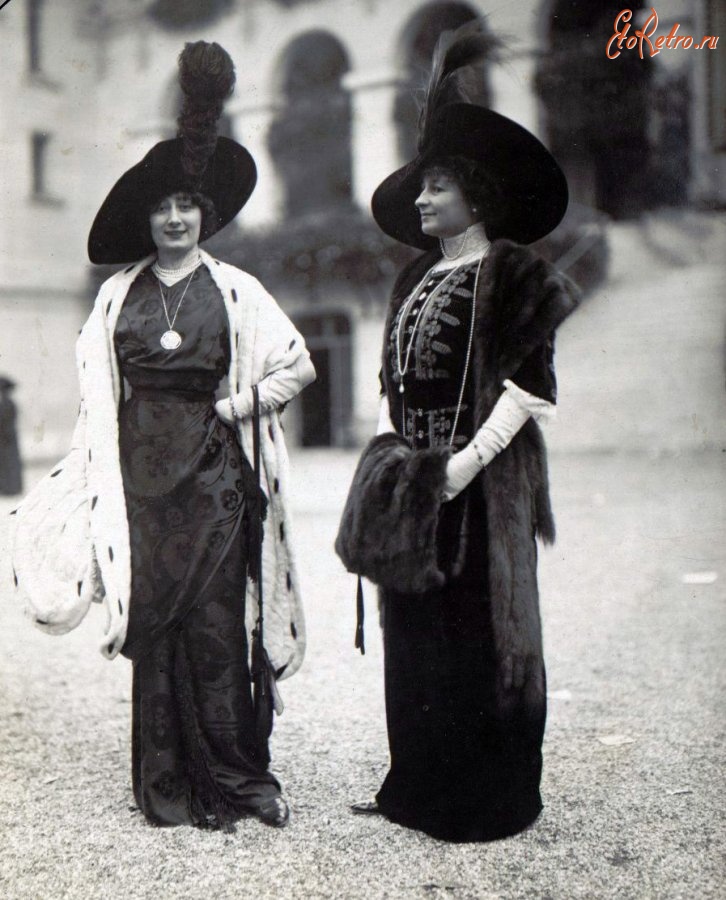 Ретро мода - Французская мода в 1911-1914гг.