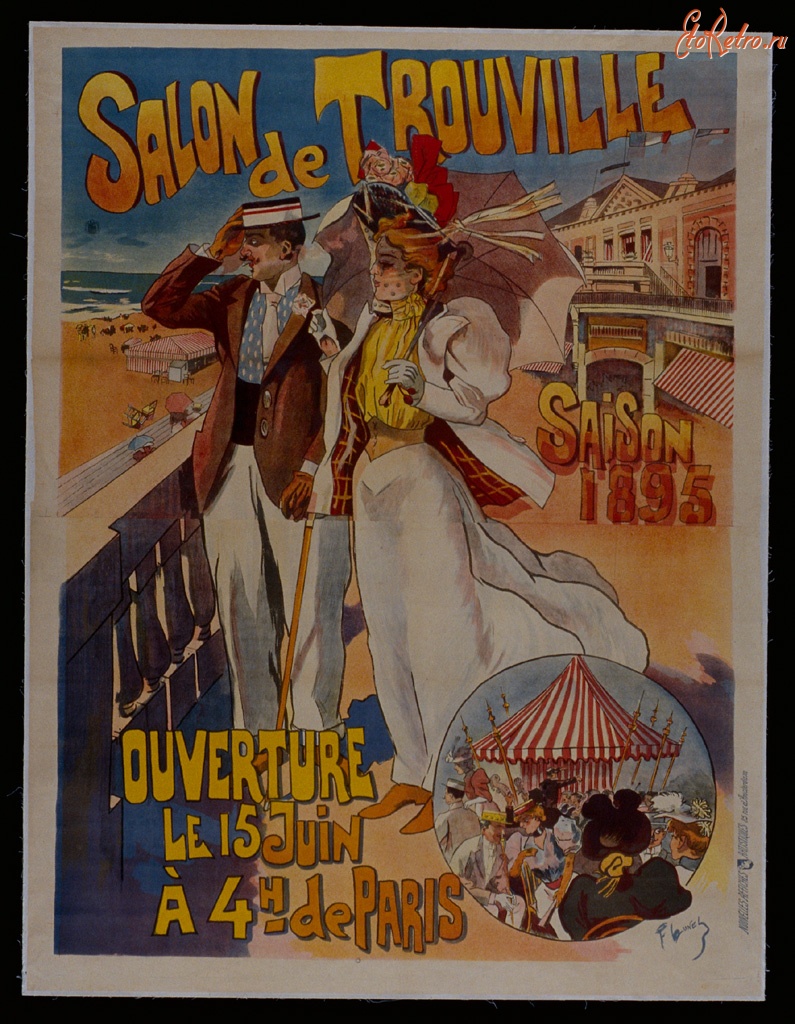 Плакаты - Салон Трувиль, 1895