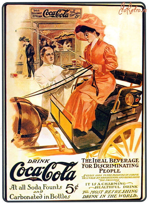 Плакаты - Плакат компании Coca-cola