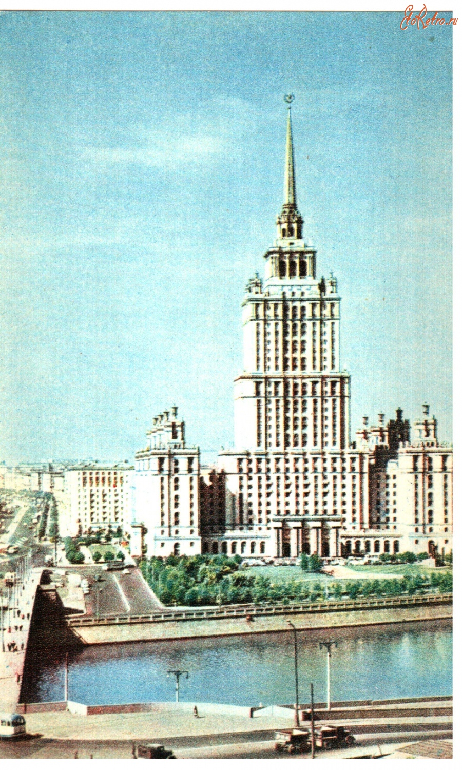 Ретро открытки - Москва. Гостиница 