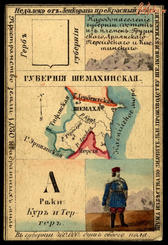 Ретро открытки - Шемахинская губерния