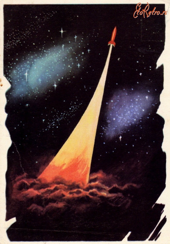 Ретро открытки - Мурзилка на Спутнике