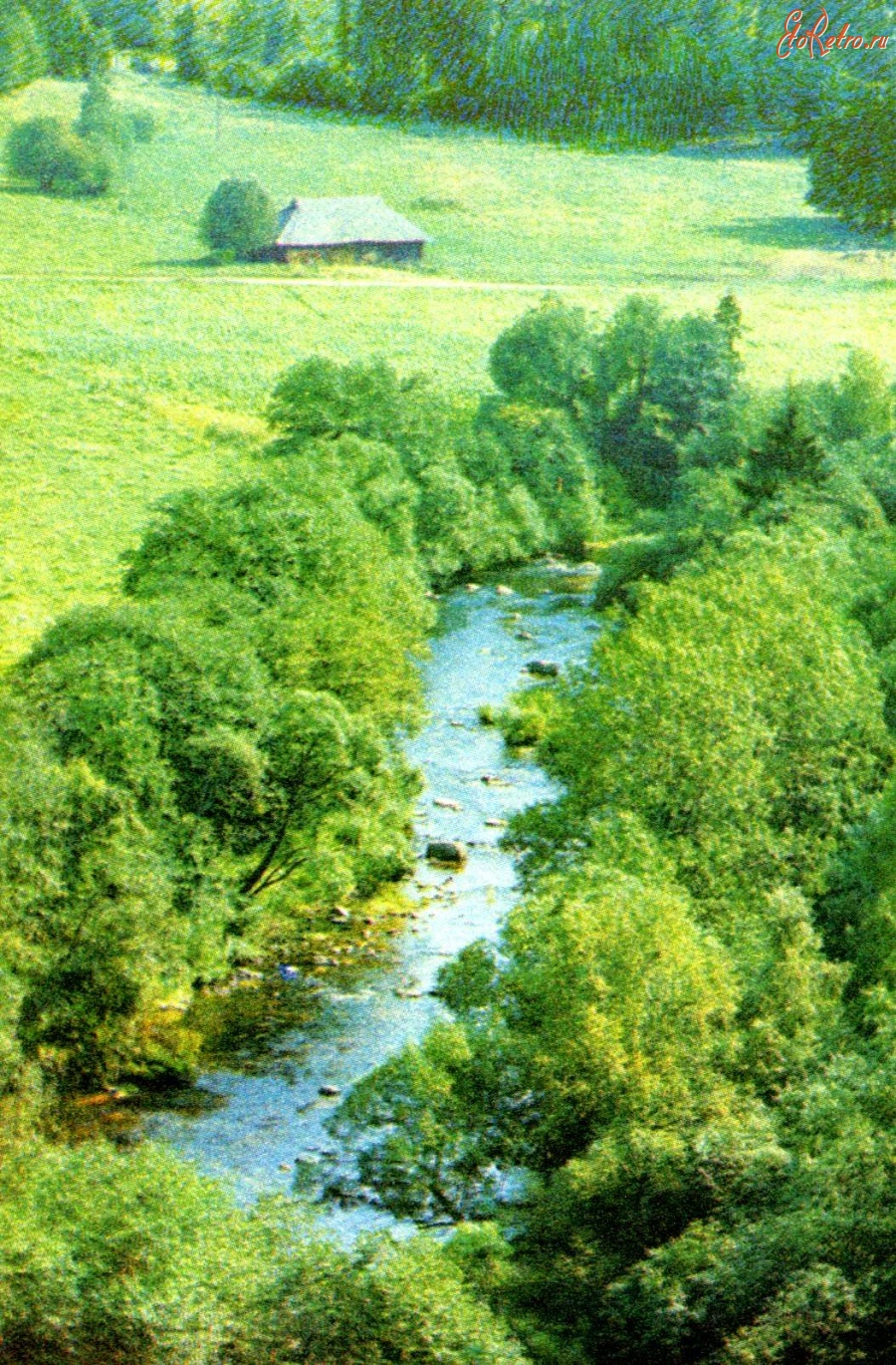 Латвия - Река Амата.
