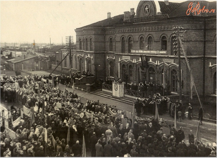 Латвия - Елгавский железнодорожный вокзал