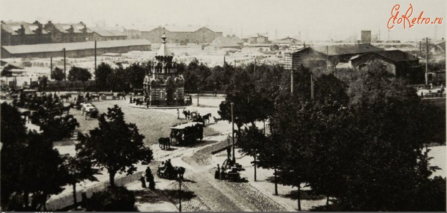 Рига - Часовня Александра Невского перед вокзалом