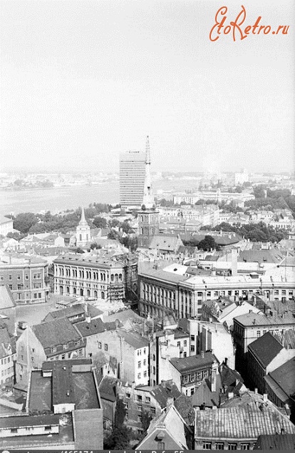Рига - Вид со смотровой башни собора святого Петра