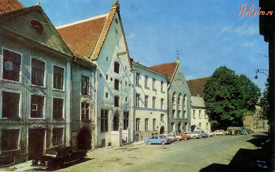 Таллин - 1974. Таллин. Улица Лай (открытка)