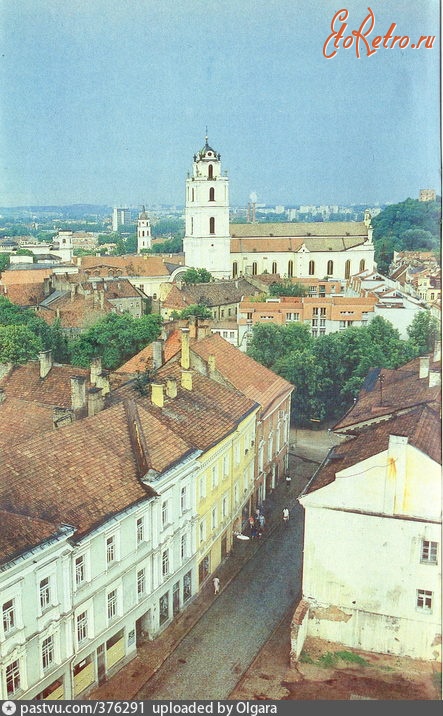 Вильнюс - Фрагмент Старого города