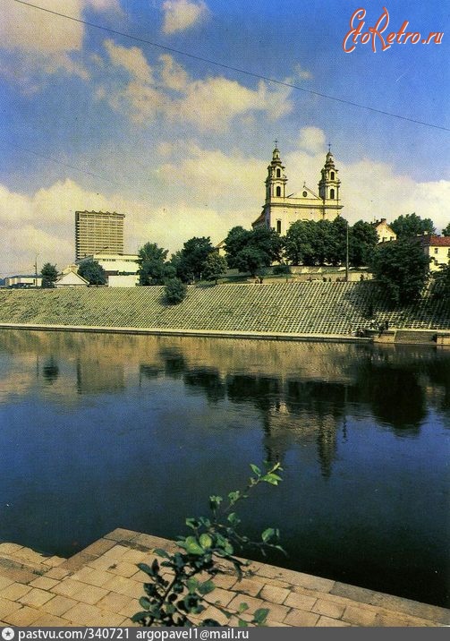 Вильнюс - Набережная реки Нярис