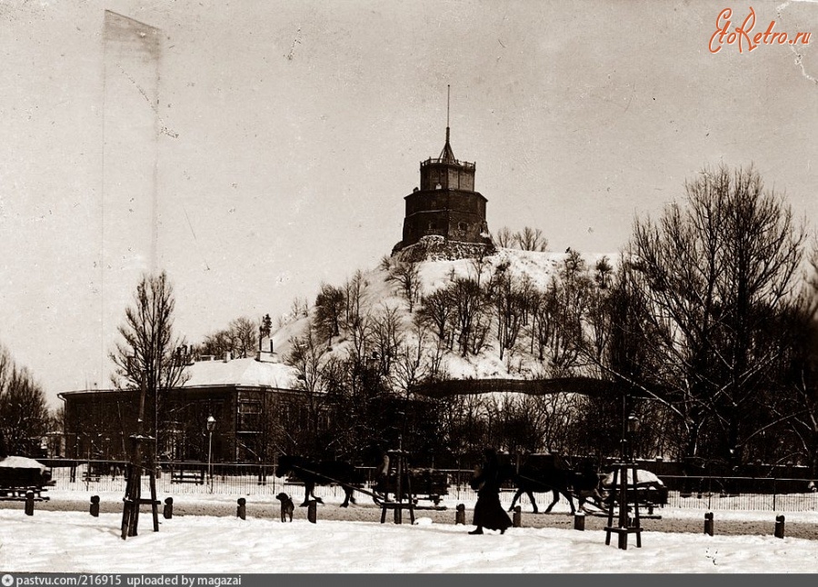 Вильнюс - Гедиминас башня замка.Замок Гедиминаса (Верхний замок)