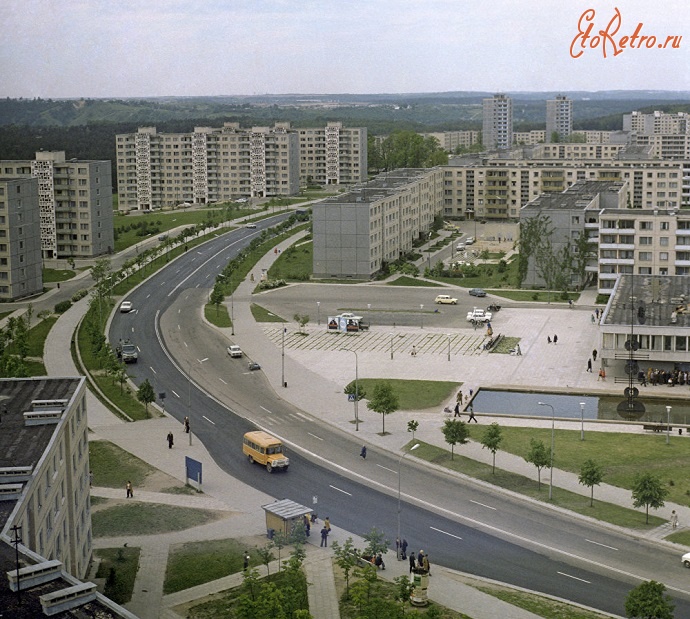 Вильнюс - Лаздинай — один из районов столицы, 1979 год.