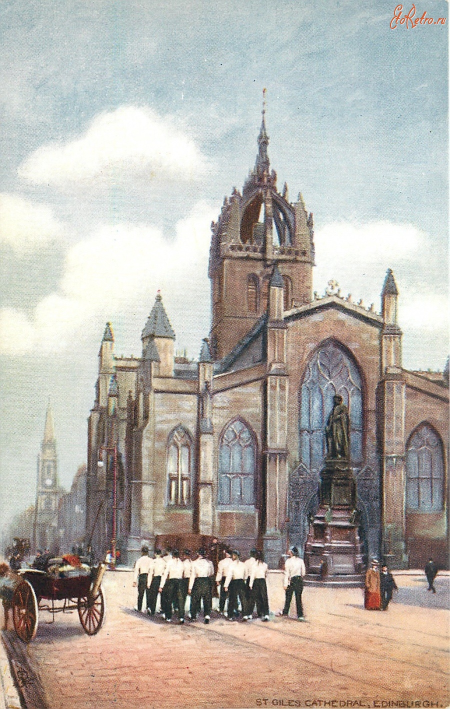 Эдинбург - Собор Святого Жиля в Эдинбурге