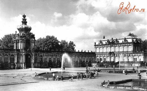 Дрезден - Дворец Цвингер,