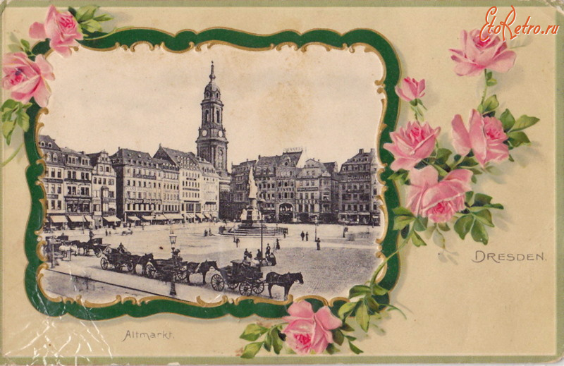 Дрезден - Старый рынок