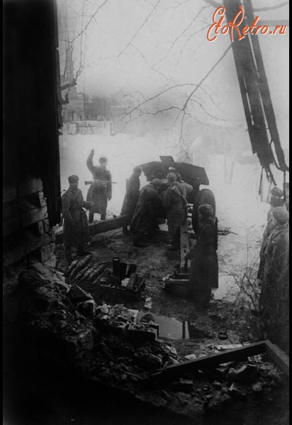 Будапешт - Уличные бои в Будапеште. Февраль 1945 г.