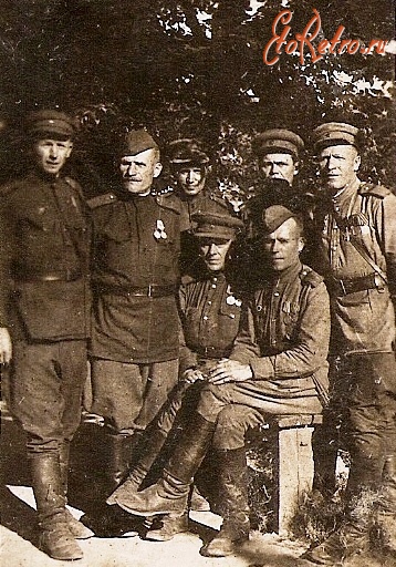 Солдаты и офицеры Советской армии - Фронтовое фото