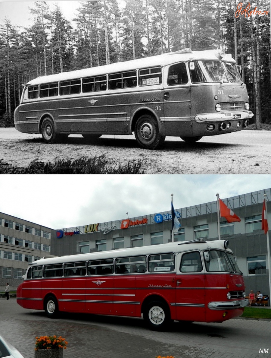 Автобусы - Икарус Люкс (Ikarus Lux) или 55-14
