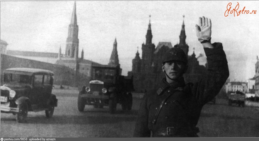 Милиция СССР - На Красной площади