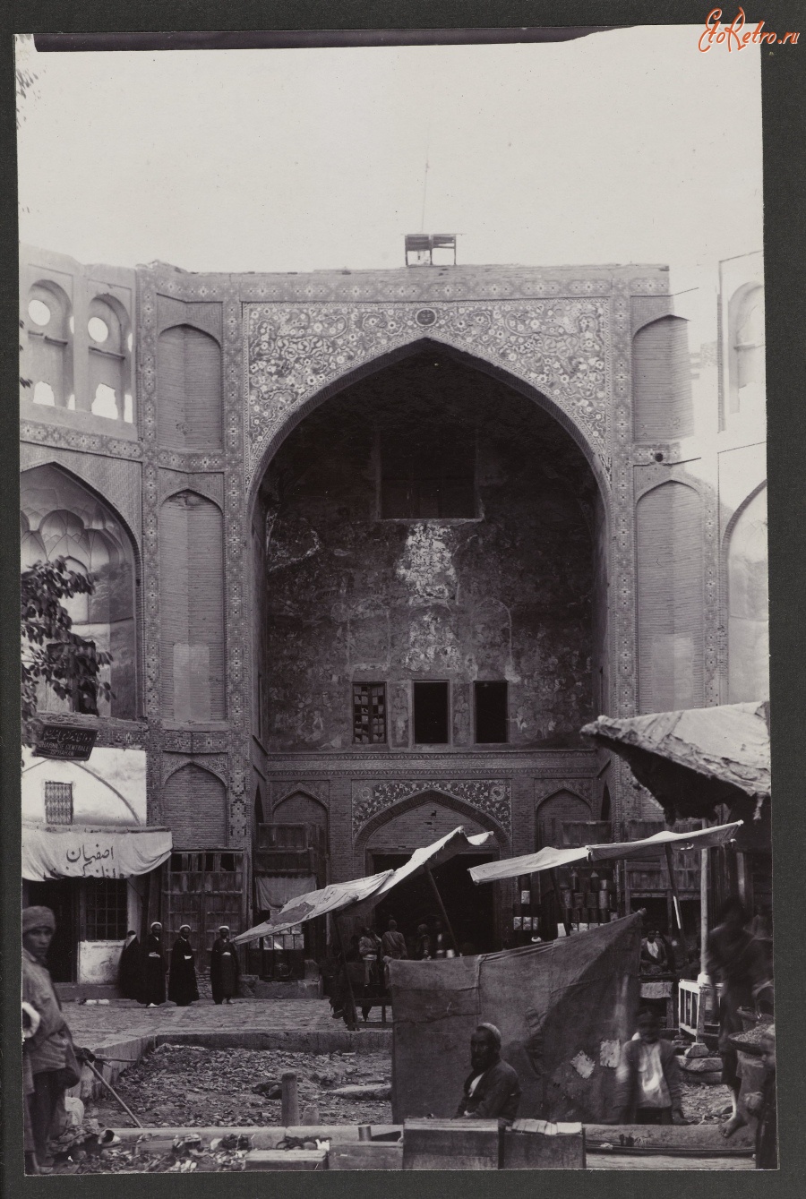 Иран - Мечеть Масджед-э-Шах в Исфахане в Персии