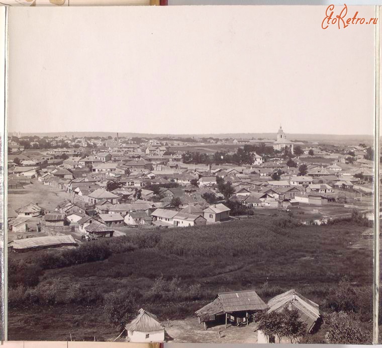 Кишинёв - Общий вид Кишинёва с горы Рышкановки, 1889