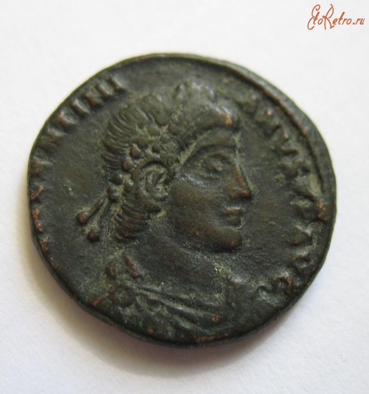 Старинные деньги (бумажные, монеты) - Валентиниан