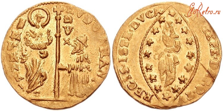 Старинные деньги (бумажные, монеты) - Venice. Lodovico Manin. 1789-1797.
