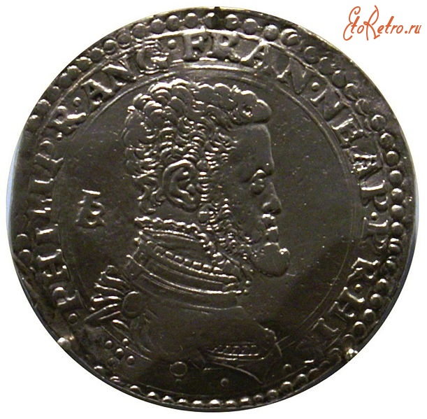 Старинные деньги (бумажные, монеты) - Neapel, Ducato d'Argento, König, Phillipp II. von Spanien