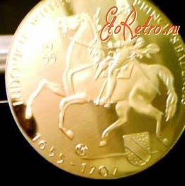 Старинные деньги (бумажные, монеты) - 10 дукатов, принц Вильгельм, золотая монета