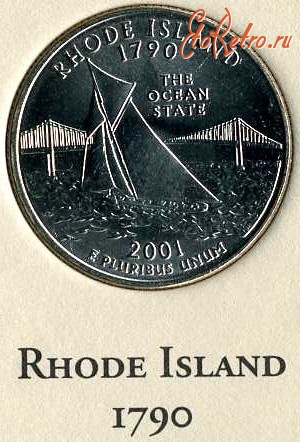 Старинные деньги (бумажные, монеты) - Род-Айленд.