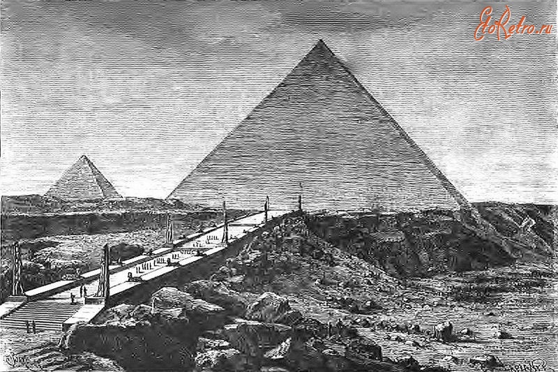 Египет - Пирамида Хеопса..