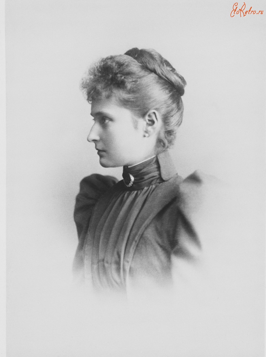 Ретро знаменитости - Принцесса Алиса Гессен- Дармштадская   ( Императрица Александра Фёдоровна ) 1892