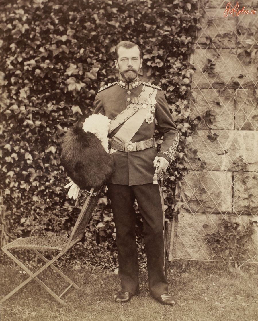 Ретро знаменитости - Император Николай II.1896 год.